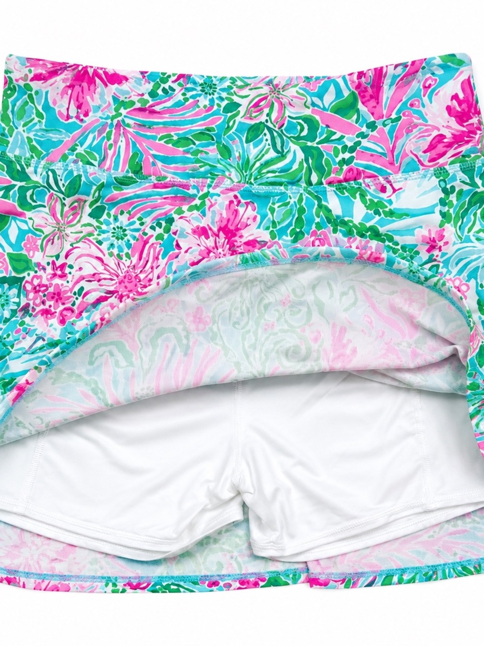 🌺 Lilly Pulitzer Luxletic Zadora High Rise Skort UPF 50+ - Picture 4 of 4